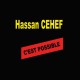 T-shirt  Les Nuls  Hassan Cehef  black