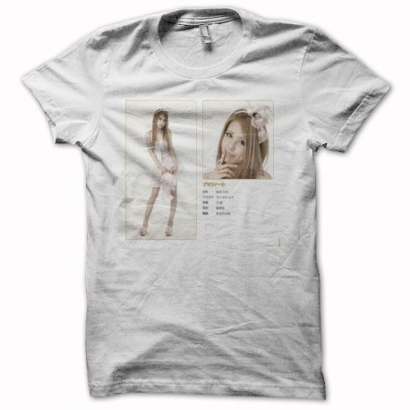 Tee shirt  hentai japon hotaku blanc