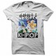Tee shirt Kpop bitch manga K팝 blanc