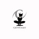 Tee shirt catwoman logo gris blanco