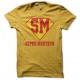T-shirt Supermenteur yellow