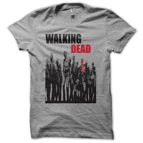 Tee shirt The Walking Dead gris