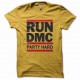 Tee shirt RUN DMC﻿ PARTY HARD jaune