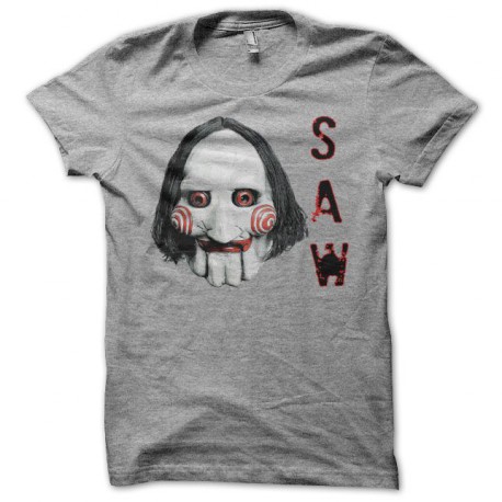 Camiseta Saw Jigsaw gris