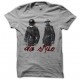 Tee shirt Daft Punk da style gris