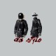 Tee shirt Daft Punk da style gris