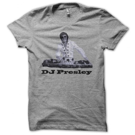 Tee shirt DJ Presley gris