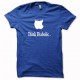 camiseta apple think diabolic azul