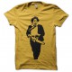 Camiseta Leatherface la matanza de Texas amarillo