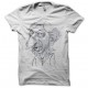 Tee shirt Gainsbourg caricature blanc