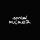 T-shirt Serial Fucker white/black