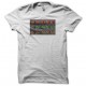 Tee shirt retour vers le futur cadran temporel blanc