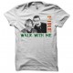 Camiseta Twin Peaks Fire walk with me Bob & Cooper blanco