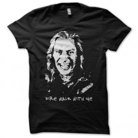 Camiseta Twin Peaks Fire walk with me Bob negro