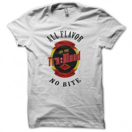 Camiseta True Blood logo botella blanco