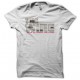 Tee shirt The Wire logo newspaper blanc