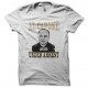 Tee shirt Al Capone under arrest blanc