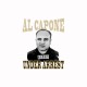 Tee shirt Al Capone under arrest blanc