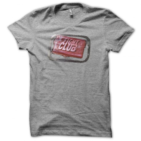 Tee shirt Fight Club soap gris