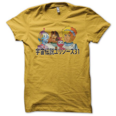 Tee shirt Ulysse 31 宇宙伝説ユリシーズ31 jaune