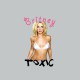 camiseta Britney Spears toxic gris