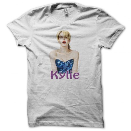 camiseta Kylie Minogue blanco