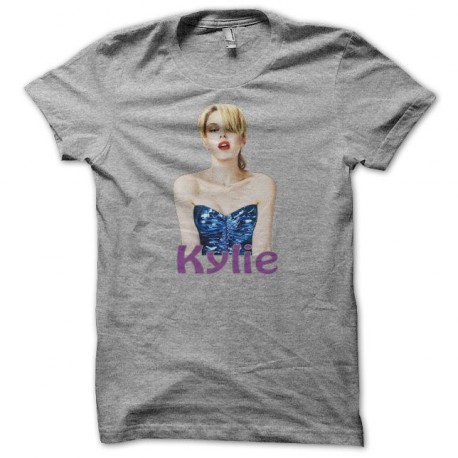 camiseta Kylie Minogue gris