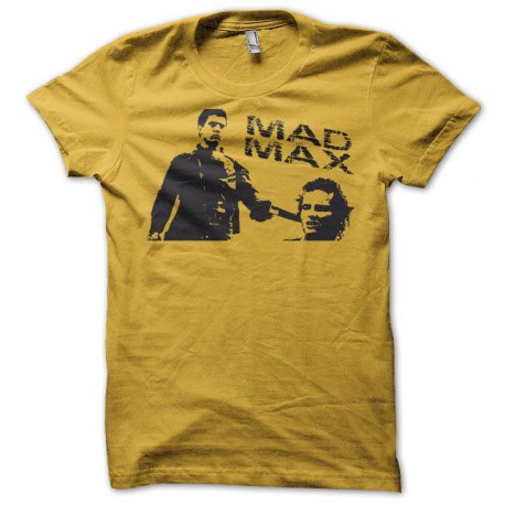 Camiseta Mad Max gun amarillo