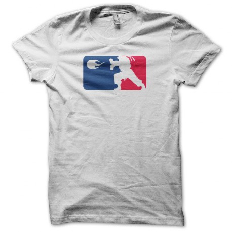 Tee shirt Hadouken Hadoken en blanc