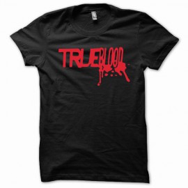 Camiseta True Blood rojo / negro