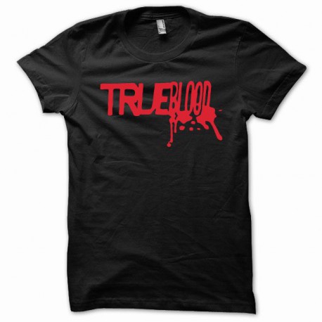 Tee shirt True Blood rouge/noir