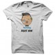 camiseta Gangnam Style right now cabeza 강남 스타일 blanco