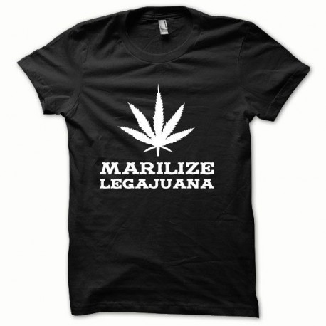 Tee shirt Marilize Legajuana blanc/noir