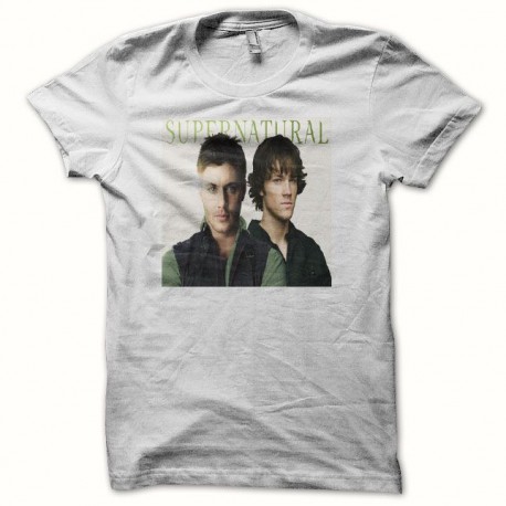 Tee shirt Supernatural blanc