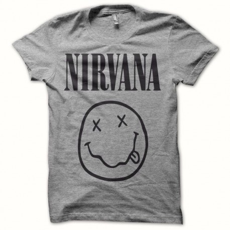 T-shirt Nirvana gray