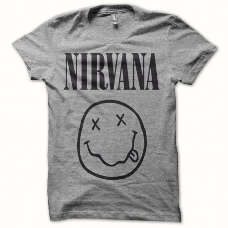 Tee shirt Nirvana gris