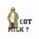 T-shirt The Big Lebowski got milk white