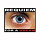 Tee shirt Requiem for a dream eye blanc