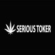 Tee shirt Serious Toker blanc/noir