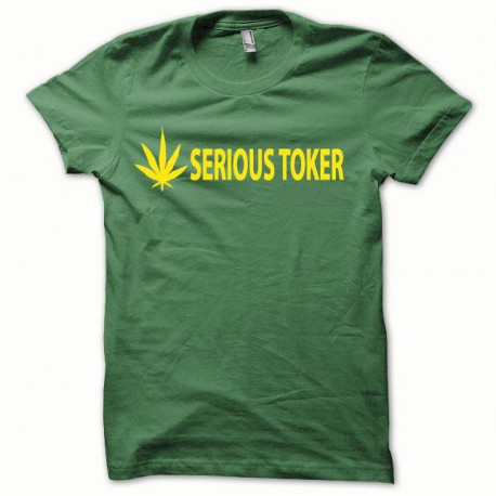 Camisa seria Toker botella amarilla / verde