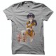 camiseta Ermitaño Tortuga hentai Jackie Chun, dragon ball gris