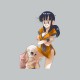 Tee shirt Tortue Géniale Jackie Chun hentai dragon ball gris