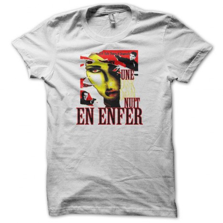 Tee shirt Une Nuit en Enfer blanc