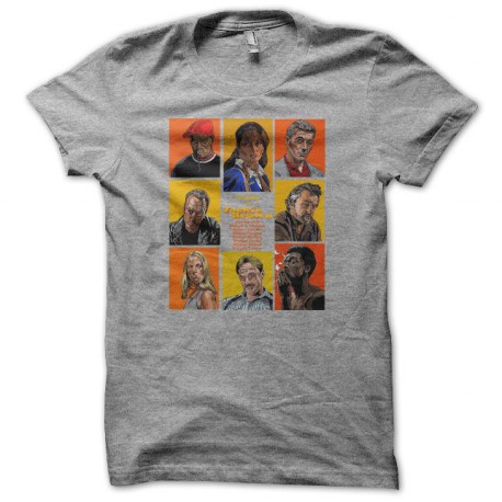 Tee shirt Jackie Brown gris
