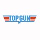 T-shirt Top gun white