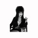 Tee shirt elvira portrait blanc