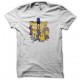 Tee shirt La famille Addams Simpsons blanc