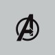 Tee shirt avengers gris