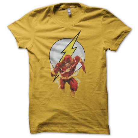T-shirt Flash  yellow