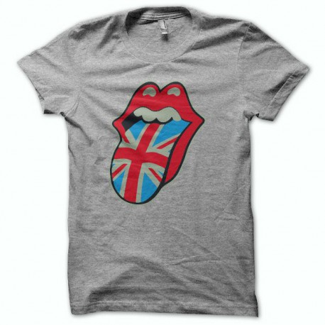 camiseta rolling stone gris